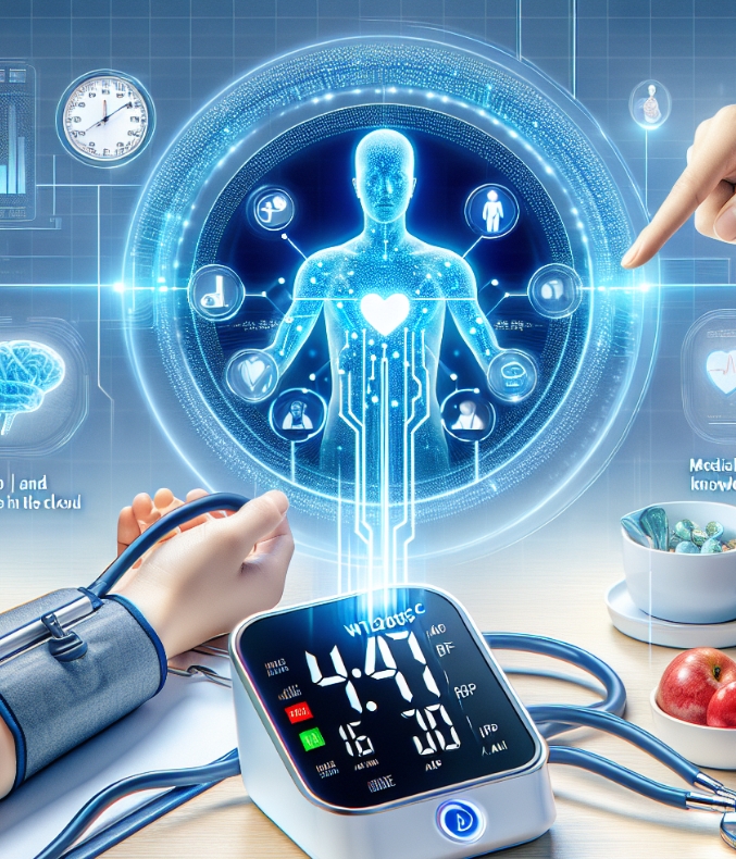 基于＂WT2605C的智能血壓計：AI對話引領個性化健康管理新時代，健康守護隨時在